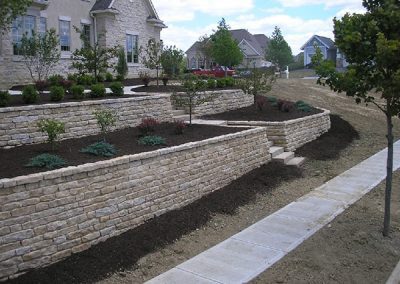 Landscaping work by Simes Landscape